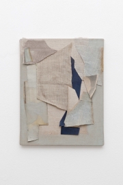 Beatrice Meoni, Apresludes, 2018, tecnica mista collage su tela, cm 40x35